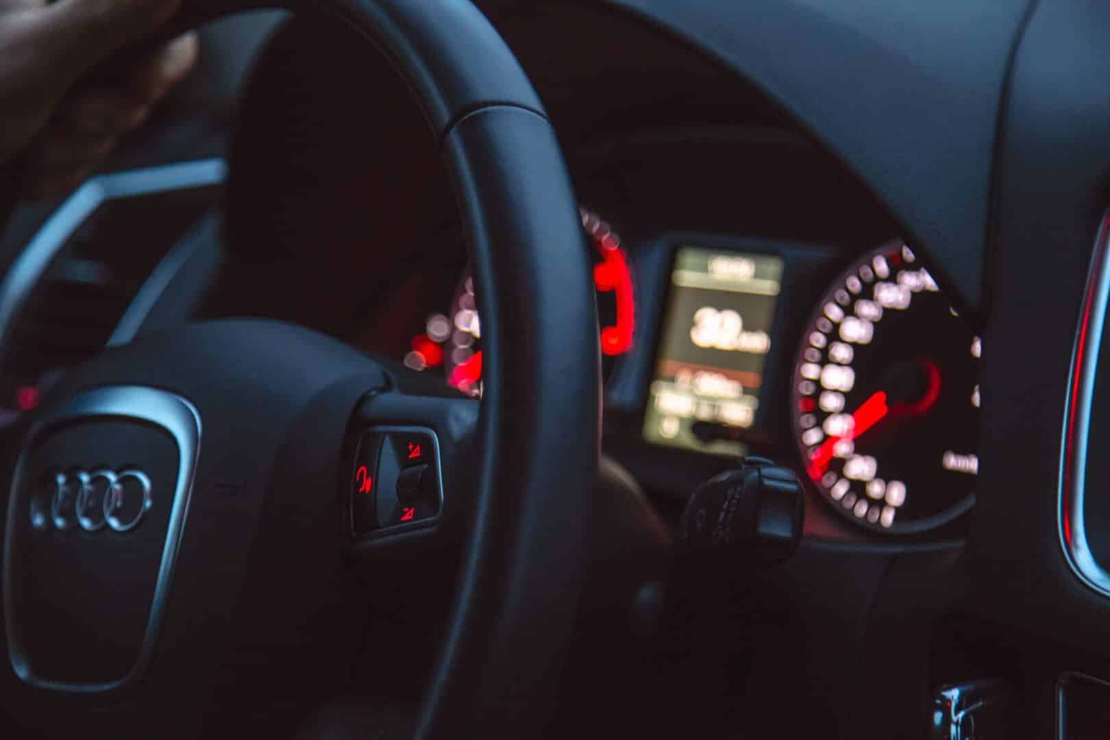 Audi steering wheel