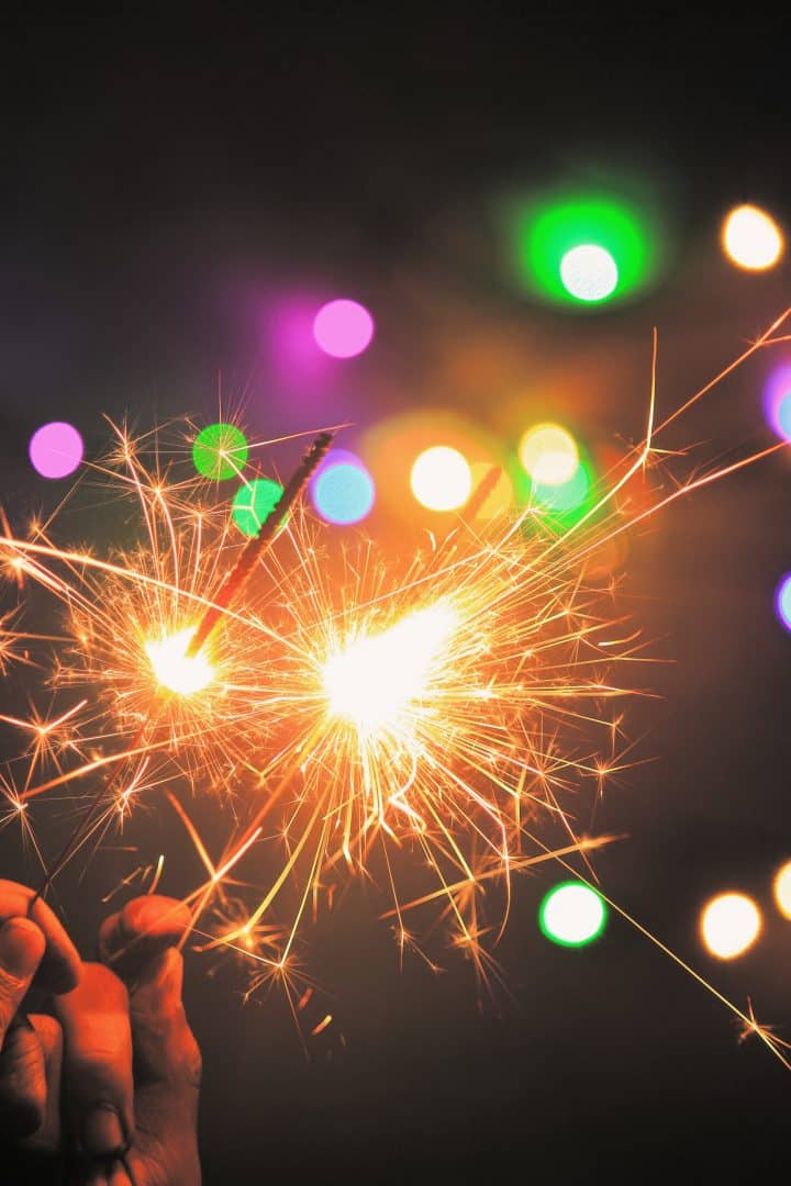 close up firecrackers