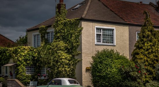 house and a car