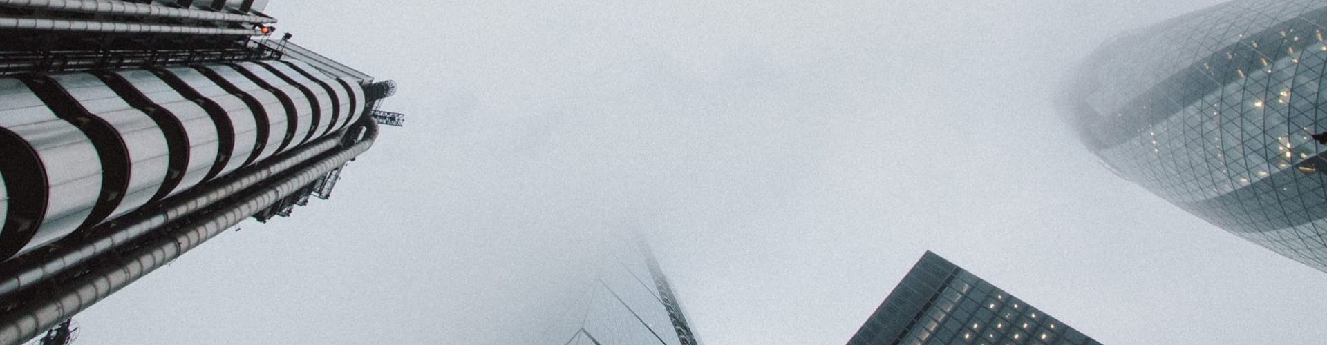 foggy building