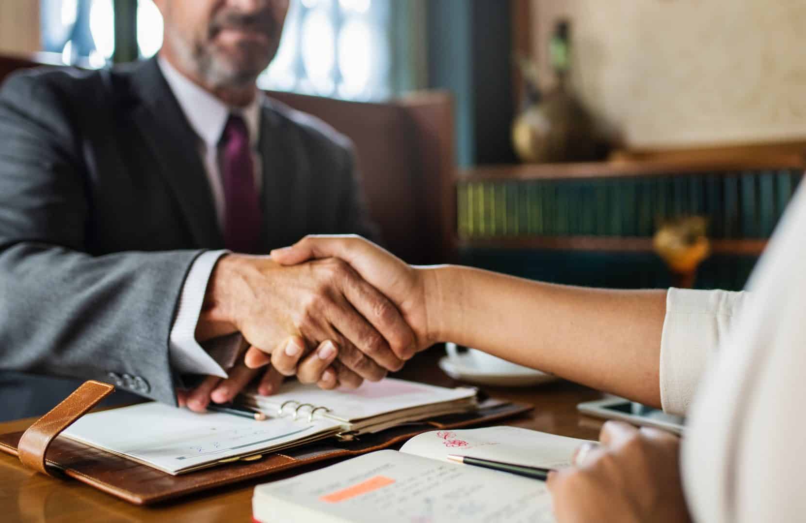 Handshaking for settlement
