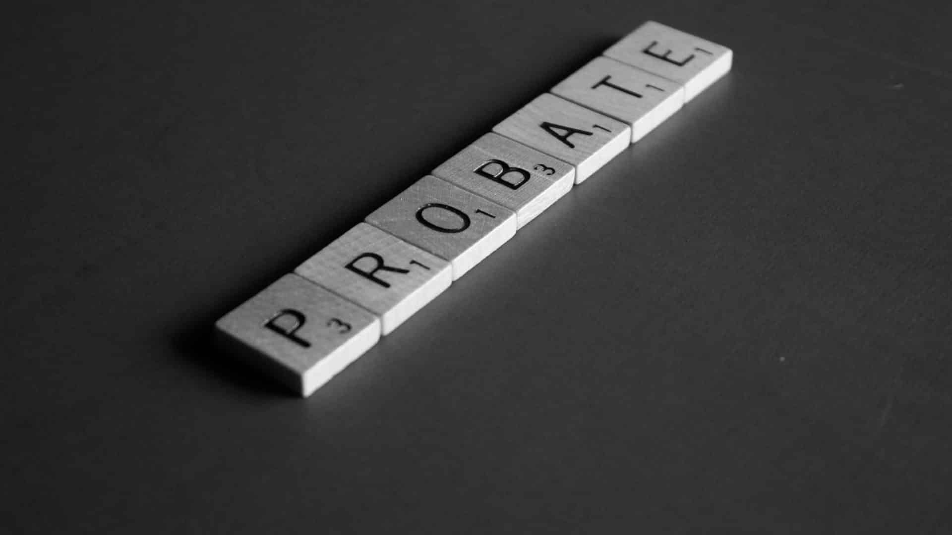 wood scrabble Probate