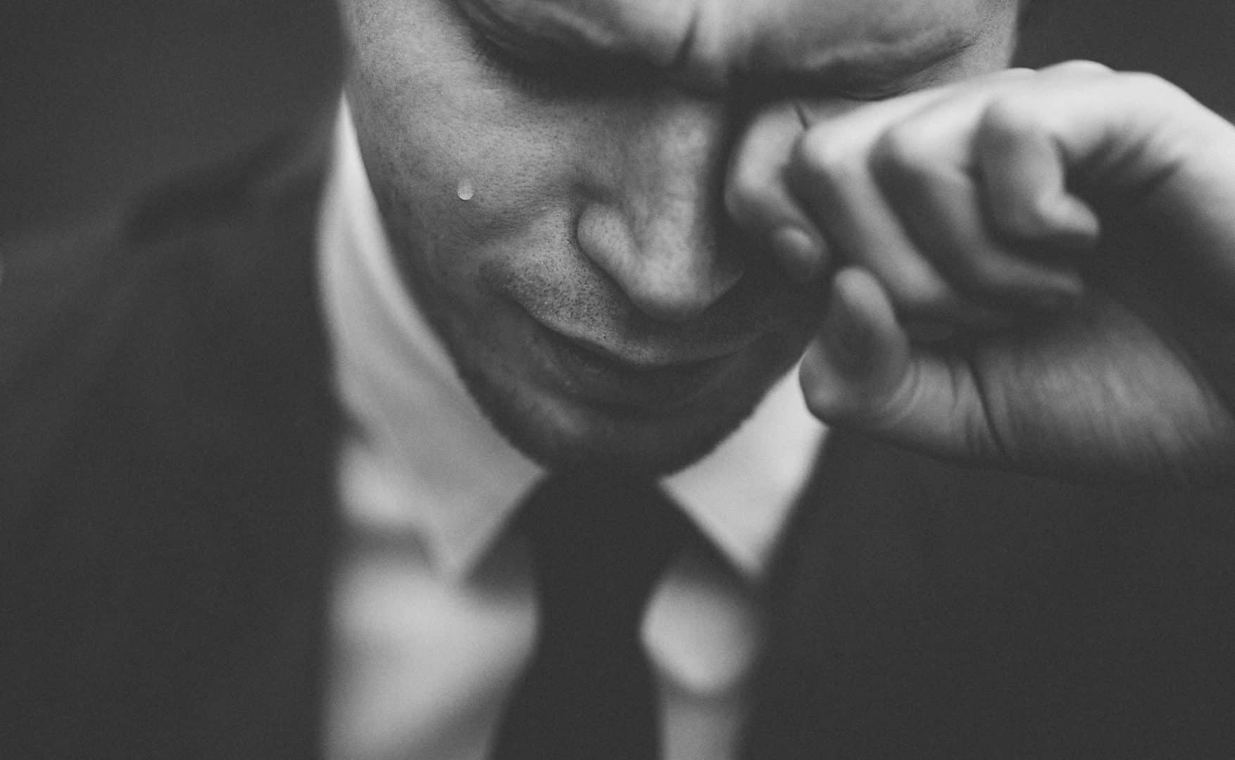 crying man