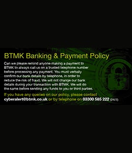 btmk banking and payment policy design