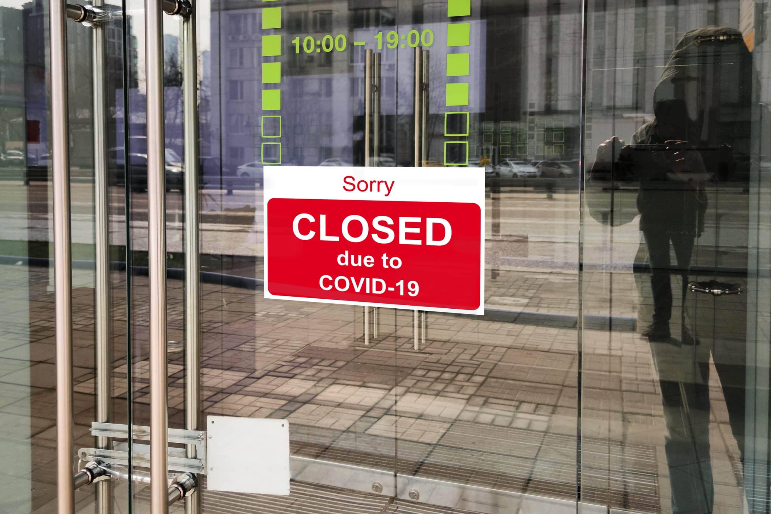 closed design due to covid 19