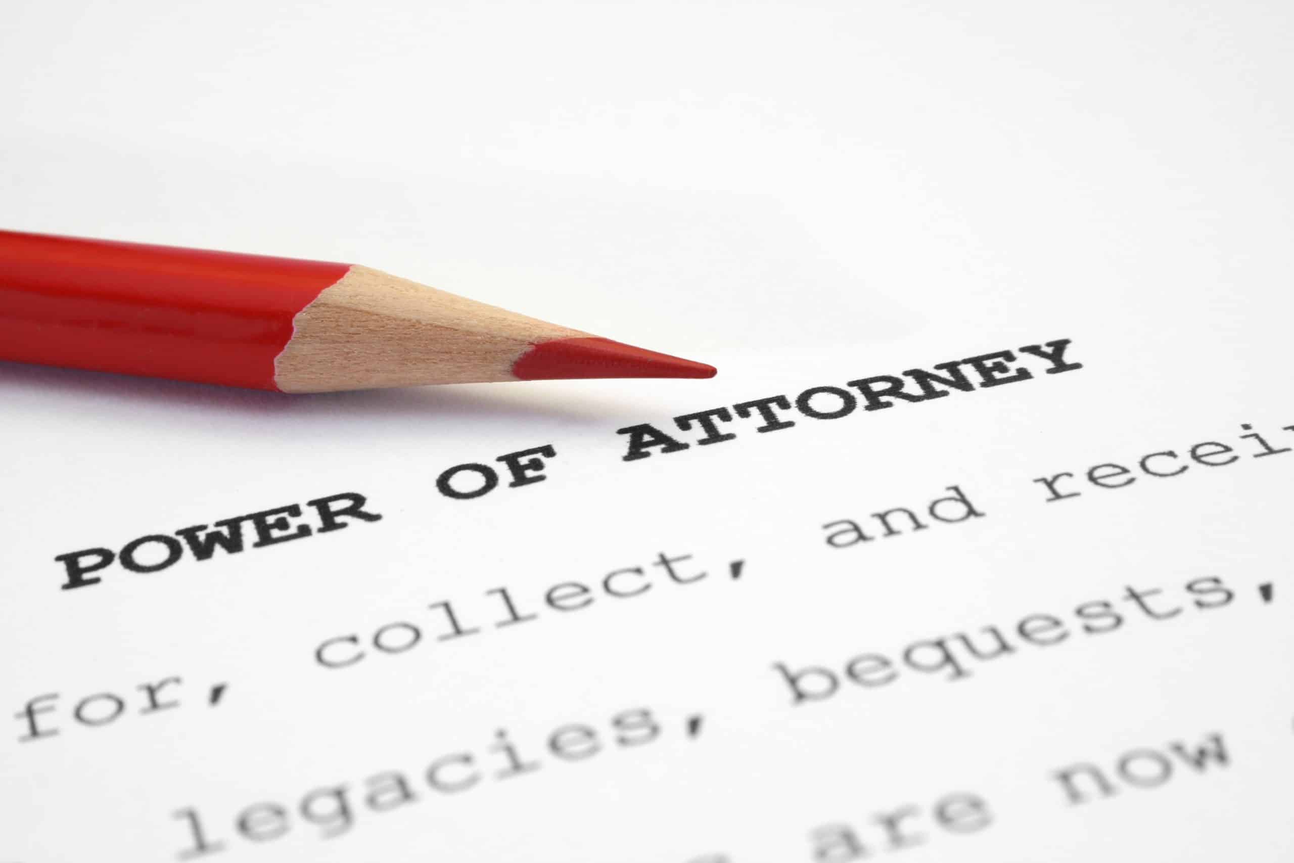 power of attorney