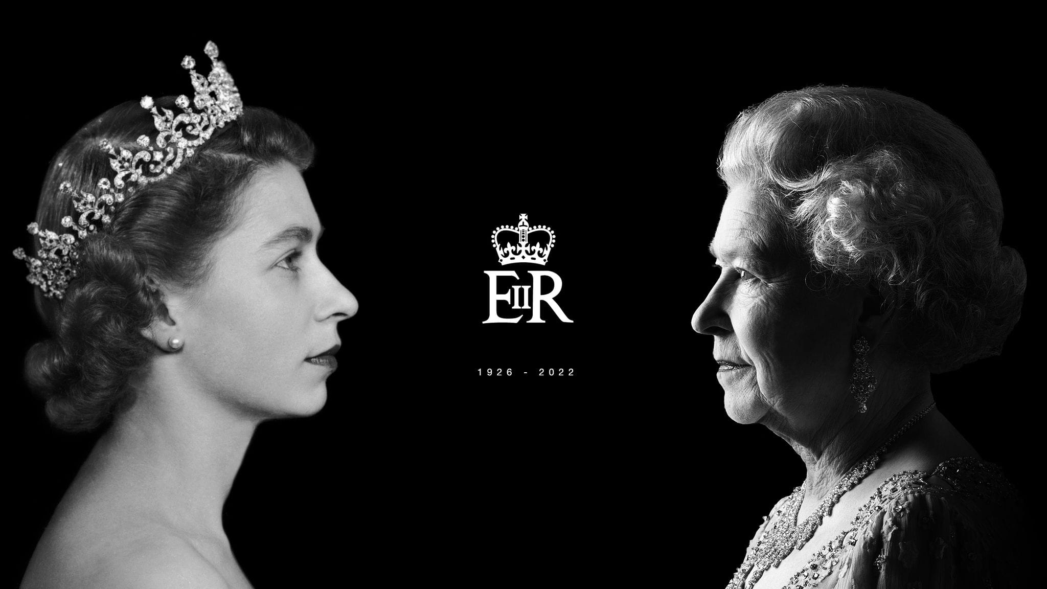 Queen Elizabeth young and old image